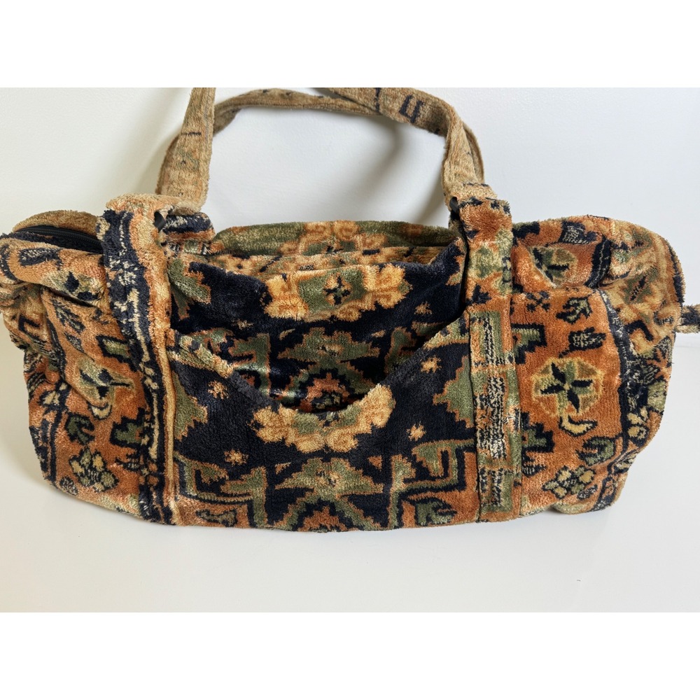 Carpet Bags Silkie Bag Weekender Duffle Mary Poppins Large Travel Boho ENGLAND